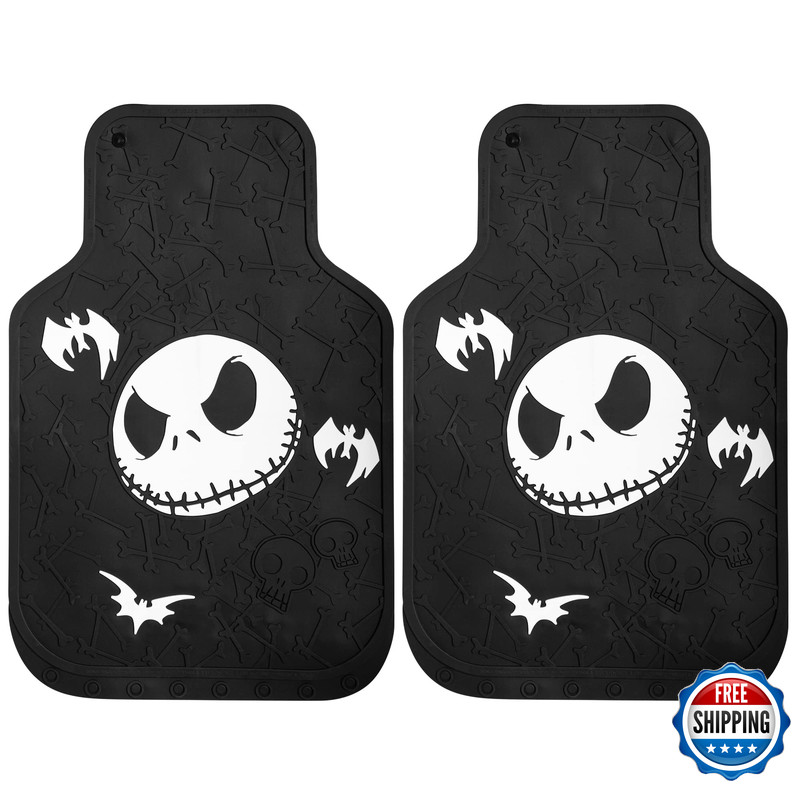 Plasticolor 001520R01 Disney Nightmare Before Christmas Bones Design White Bats