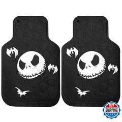 Plasticolor 001520R01 Disney Nightmare Before Christmas Bones Design White Bats