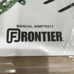 Frontier Pallet Fork And Bale Spear Operators & Parts Manual #5MP76313 REV. 12