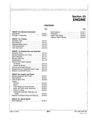 John Deere 2BV, 5E, 2LS, 110G,210G,240G,260G, Trimmer 113 Clipper Service Manual