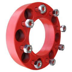 Single Prowler 2 Inch 8 Lug Skid Steer Wheel Spacer, 9/16th Studs 6″ Hub