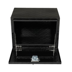 24 “Aluminum Five Pattern Toolbox Single Lock Black