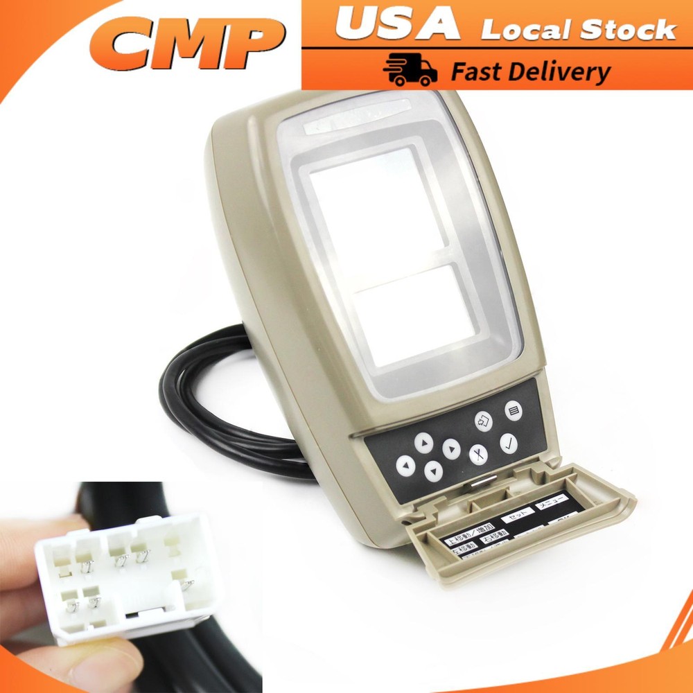157-3198 LCD Monitor 2602160 For Caterpillar 312C 318C 320C 325C 330C Display