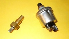 Oil Pressure Gauge Sender M10x1.25 thread Water Temp Sender M14x1.5 thread
