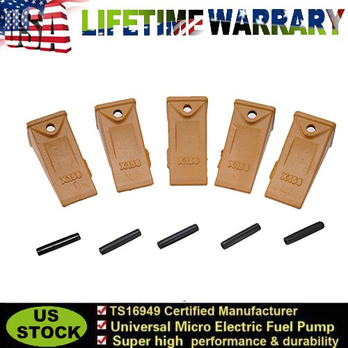 X156L Long Bucket Teeth and 156LPN Long Pins Set for Hensley Style X156 Series