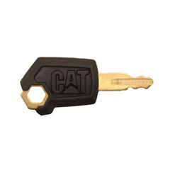 (1) 5P8500 Heavy Equipment Ignition Key Fits Caterpillar Excavator Skidder