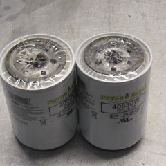 Fuel Filter Petro Clear 40530W Water Particulate Removal Qty 2 Spin On Filter