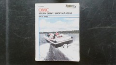 OMC Stern Drive Shop Manual 1964-1985 Full Color Wiring Diagrams
