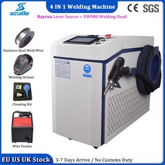 1500W 4in1 Raycus Handheld Laser Welder Laser Welding Cutting Cleaning Machine