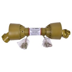 For Tractor PTO Shaft Driveshaft for 1-3/8″ x 6 Spline Both Ends 19.7″-23.6″
