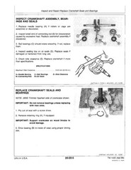 John Deere 2BV, 5E, 2LS, 110G,210G,240G,260G, Trimmer 113 Clipper Service Manual