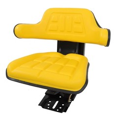 YELLOW SUSPENSION TRACTOR Seat FOR JOHN DEERE 1020 1530 2020 2030 2040 2155 5210