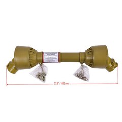 For Tractor PTO Shaft Driveshaft for 1-3/8″ x 6 Spline Both Ends 19.7″-23.6″