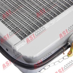 ALUMINUM RADIATOR FIT HYSTER FORKLIFT H135XL,H155XL 4.3L GAS GM VORTEC ENGINES..