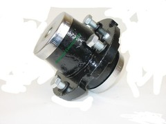 Tail Wheel 4×15 4 bolt Heavy duty cast iron hub 3/4″ Axle W/bushing / bearings