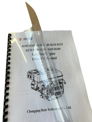 RATO R420 Engine Service Manual Chinese Mini Skid Steer Excavator Track Loader