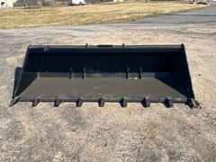 84″ Heavy Duty Low Profile Skid Steer Tooth Bucket