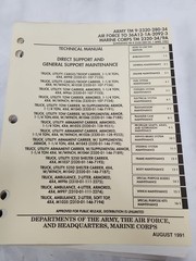 TM 9-2320-280-34 Marines Army Direct Support And General Maintenance Manual 1991