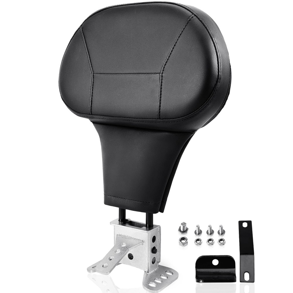 2009-2025 Adjustable Driver Rider Backrest compatible with Harley Davidson To…