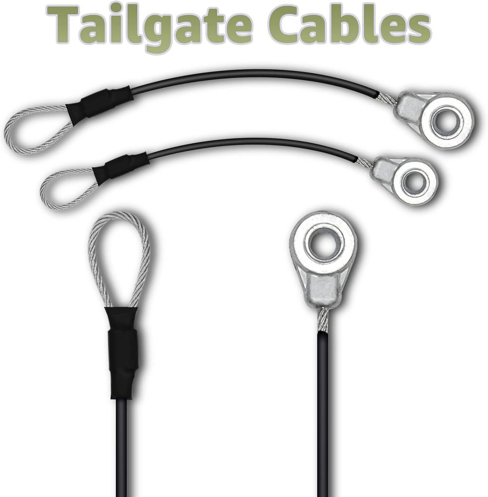 2X Tailgate Cable M159508 for John Deere Gator XUV 625i XUV 825i HPX615E HPX815E