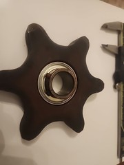 Black Ace Belted Chain Sprocket S25001P6TIB 6 Tooth 1 Inch Bore