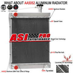 31152 3Row Radiator For Lincoln Welder Miscellaneous Ranger 250,305D Vantage 300