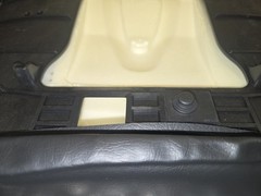 Yale 580095475 Cushion – Seat Bottom Vinyl Black