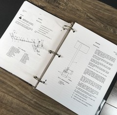 IH Dresser TD8G 125G Crawler Tractor Service Parts Manual Set 9501-Up Book D240T