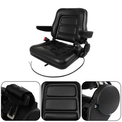 Universal Suspension For Seat Tractor Forklift Excavator Backhoes with Armrest