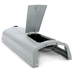 Tractor Hood w/ Battery Door Gray For Ford 2N 9N 8N Replace For 8N16612 9N16938C