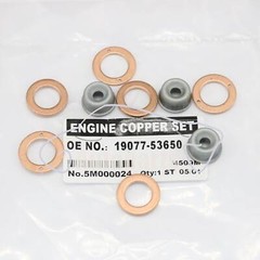 Injector Seal Kit For Kubota V2203 V2403 V1902 V1702 V1505 4 CYL 19077-53650