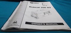 BOBCAT 250-NT WELDER GENERATOR OWNERS OPERATION & MAINTENANCE MANUAL