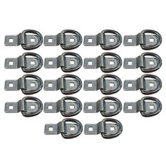 Qty 18: 3/8″ Bolt-on D-Ring Fits Universal Products Replaces SR15