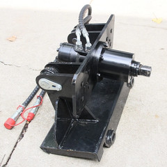 Hydraulic Auger Attachment For Mini Skid Steer Post Hole Drilling Tool Free Ship