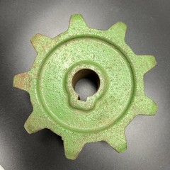 John Deere PK1484H Chain Sprocket 1” shaft 9 teeth approx 5-1/2” diameter