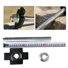 AGT Mini Excavator Track Tension Assembly Accessories Replacement Black 1pcjehMW