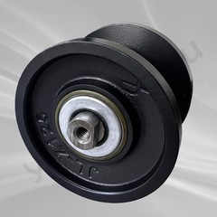Wheel Radius- 5″ AGT Mini Excavator Center Idler Wheel fit H12 QH12 12 15 Series