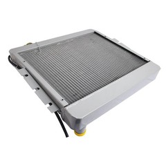 ALUMINUM RADIATOR For HYSTER FORKLIFT H135XL,H155XL 4.3L GAS GM VORTEC ENGINE