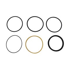 AH212092 Cylinder Seal Kit Fits John Deere 310G 310J 310K 310K EP 310L 310L EP