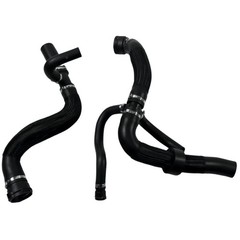 2Pcs Radiator Coolant Hose & Reservoir Tank Kit For 17-21 Jeep Renegade 2.4L L4