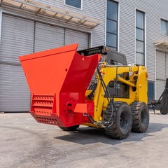 Concrete Crusher Rock Stone Asphalt Brick Block Crusher Breaker Bucket Skid Stee