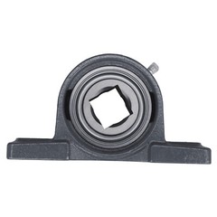 1-1/8″ Square Bore Pillow Block Bearing GW208PPB5-P Fits Tufline TPBT60