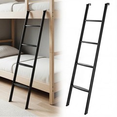 RV Bunk Bed Ladder, 55 Inch Anti-Slip Bunk Ladder, Heavy Duty 330 lbs Max Cap…