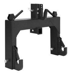 3000LBS Steel 3 Point Quick Hitch W/ 2″ Receiver Hitch For Cat 1 & 2 Tractors