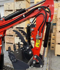 AGT Mini Excavator Digger w/Pilot Control System 15HP Gas RATO Engine DM12X-PLUS