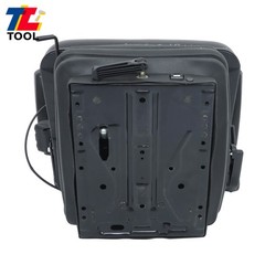 Forklift Tractor Seat Suspension Adjustable Backrest Armrest Safety Belt