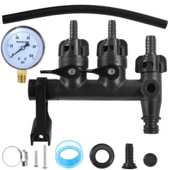 Leak-Proof Sprayer Manifold Kit, Quick Connect & Shut-Off Valves, Fits Fimco 9.8