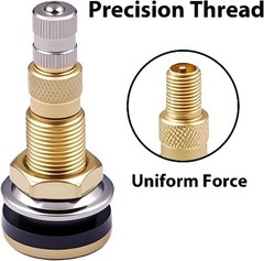 Brass Metal Valve Stems, Tubeless Air Liquid Tractor Grader Valve Stems for Agri