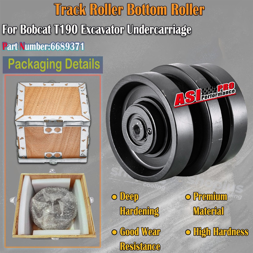 Track Roller Bottom Roller fit fits Bobcat T190 Excavator Undercarriage.