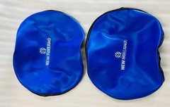 FIT FOR Holland Tractor Black and Blue Color Bottom And Rear Seat Cover